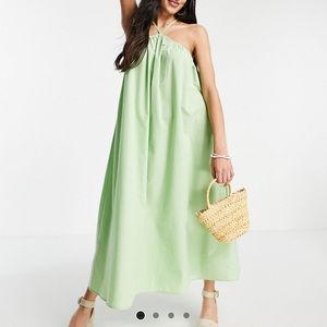 ASOS halter neck swing dress
